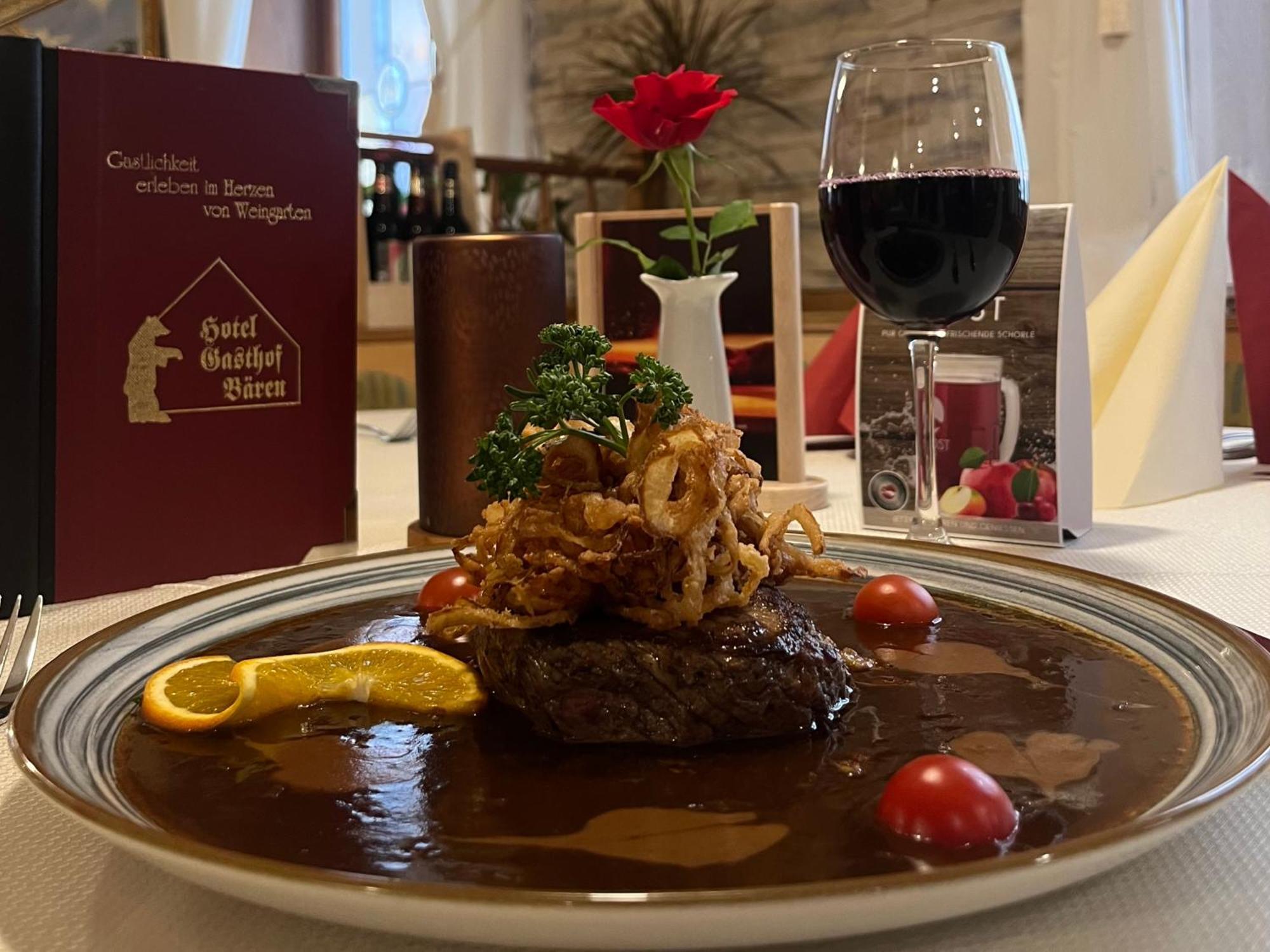 Hotel Gasthof Baeren Weingarten  Εξωτερικό φωτογραφία